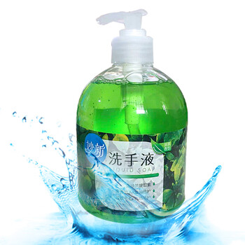 妙新 MIAOXIN 中性洗手液500g 呵护双手 滋润保湿 中性配方 温和洁净 绿茶味清香