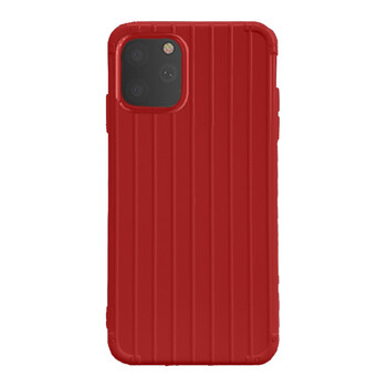 伟吉（WEIJI）iPhone11 Pro旅行箱手机壳 全包 硅胶软套 iPhone 11 Pro手机保护套  红色