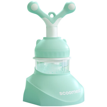 科巢（scoornest）咬咬乐 婴儿牙胶磨牙棒 宝宝果蔬辅食器 安抚奶嘴咬咬袋  晨曦绿