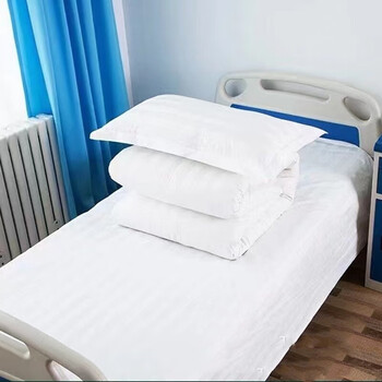 dohia床上用品套装 方仓六件套 枕套 枕芯 床单 被套 被子 褥子