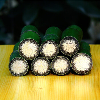 龙血金丝竹棕竹手把件文玩竹子原材毛料天然实心玉竹定制 砂纸4片