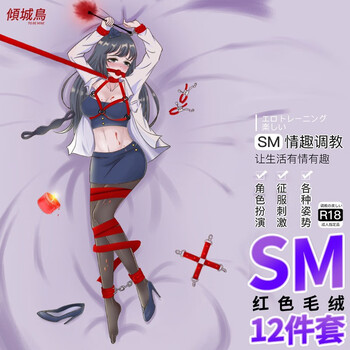 倾城鸟 sm情趣道具口塞球皮鞭手铐项圈乳夹捆绑束缚套装组合 夫妻同志
