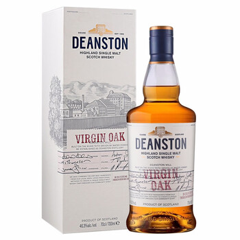 【JD超市】英国原瓶进口洋酒 汀思图/汀斯顿Deanston 单一麦芽 原始桶 苏格兰威士忌 700ml 单瓶礼盒装