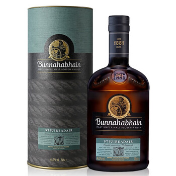 【JD超市】英国原瓶进口洋酒 布纳哈本Bunnahabhain 单一麦芽 海洋之舵 苏格兰威士忌 700ml 单瓶礼盒装