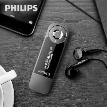 飞利浦philipssa1208mp3随身听无损播放器学生英语听力学习专用小型