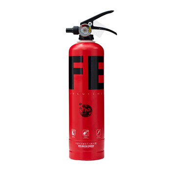 神龙 灭火器 灭霸 水基(水雾)不锈钢环保灭火器2升 SAFE版红黑款 车载家用商用灭火器2L MSWZ/2B 消防器材
