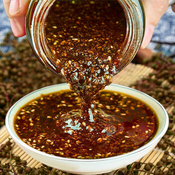 青花椒酱 花椒酱特麻 四川特产 火锅麻辣烫蘸料麻椒油 开盖自由搭配