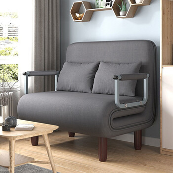 沙发床两用沙发椅单人折叠床午休床办公室可折叠沙发双人位小户型家用