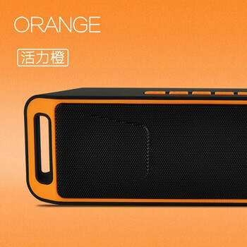 号登  音箱/音响 橙色+充电线