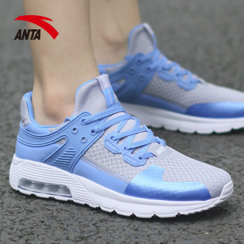 安踏（ANTA）跑步鞋-2雾灰/浅紫蓝/安踏白 36