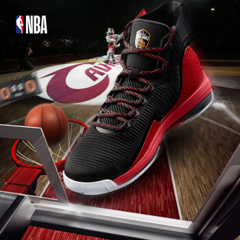 NBA篮球鞋骑士黑/大红/白-4 39，40，42.5，41，42，44.5，43