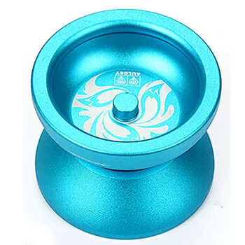 > 奥迪双钻 火力少年王3 金属溜溜球 传奇再现悠悠球 火狐-蓝