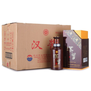 3,茅台汉酱酒 整箱 51度500ml*6瓶 酱香型白酒