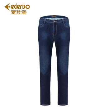 爱登堡（edenbo） 直筒裤 商务休闲 男士牛仔裤