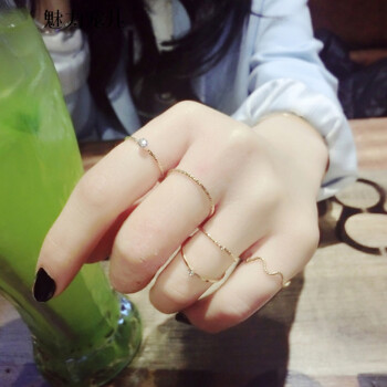 韩国珍珠戒指