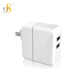 D8 苹果iphone7/8/Plus/XS/XS Max/XR手机6安卓通用2.4A智能快充插头双USB快速充电器iPhone8