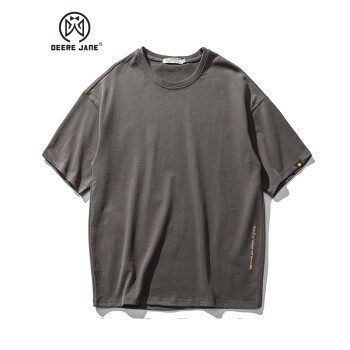 Deere Jane 短袖 男士T恤 灰色 XL，L，XXL，M