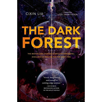 黑暗森林英文原版三体第二部the dark forest 刘慈欣雨果奖简介,目录