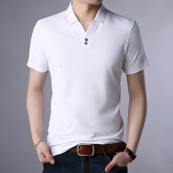 歌诗林 短袖 男士T恤 R-88954白色 