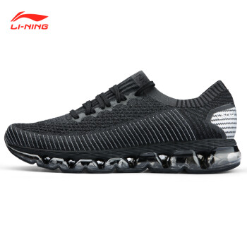 Lining跑步鞋标准黑/冷灰 