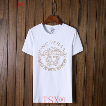 TSX 短袖 男士T恤 1003金钻白色 S，XL，L，XXXL，XXL，M，加大