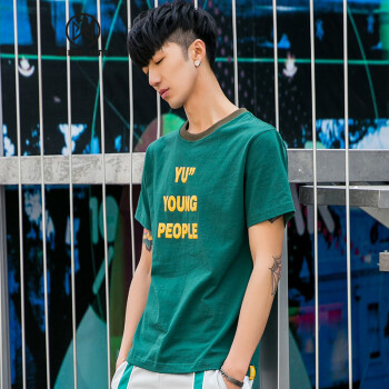 Deere Jane 短袖 男士T恤 绿色 XL，L，M，XXL