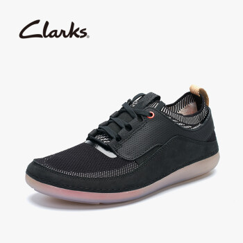 Clarks男士黑色拼色（261311357） 41
