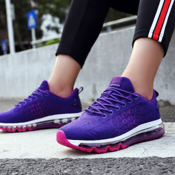 安踏（ANTA）跑步鞋-1 酱紫/精灵紫【飞织网面】 