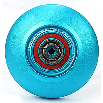 > 奥迪双钻 火力少年王3 金属溜溜球 传奇再现悠悠球 火狐-蓝