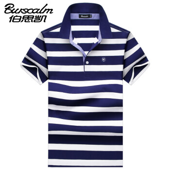 伯思凯（Burscalm） 短袖 男士T恤 054深蓝色 