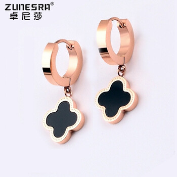 卓尼莎（ZUNESRA）耳环合金 镀银 镀金