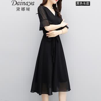 黛娜娅（Dainaya） 纯色  连衣裙