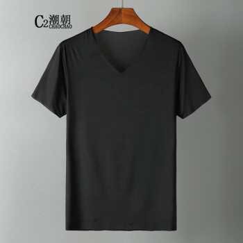 C2潮朝（chaochao） 短袖 男士T恤 黑色 XL，L，M，XXXL，XXL
