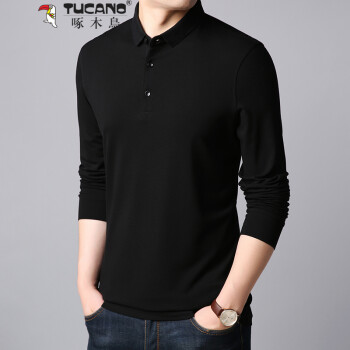 啄木鸟（TUCANO） 短袖 男士T恤 长袖8720黑色 XL，L，XXXL，M，XXL