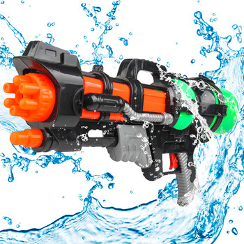 鑫行玩具超大水枪戏水玩具沙滩儿童仿真抽拉式大号呲水枪户外玩具男孩宝宝沙滩洗澡大容量喷水枪