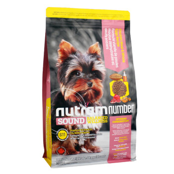 纽顿（Nutram Number） 混合味口味幼犬狗粮 幼犬粮(去骨鸡肉&全蛋)3.3磅/1.5KG
