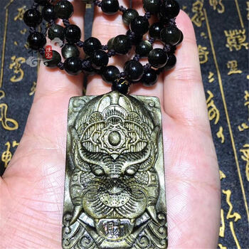 吊坠,女士,女士,添祥,怎么样,黑曜,黑曜,石项,石项,添祥