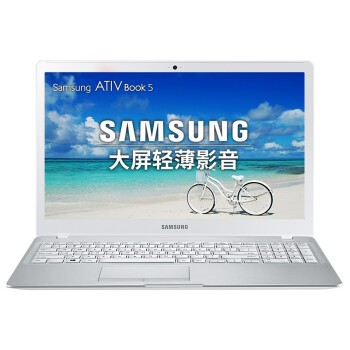  三星（SAMSUNG）500R5H-Y04 15.6英寸超薄笔记本电脑（i5-5200U 4G 500+128G固态硬盘 2G独显 Win10）白色　