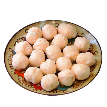 4,【汕头特产】郑发哥 潮汕虾丸 250g 火锅食材丸子 烧烤食材