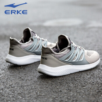 鸿星尔克（ERKE）跑步鞋水泥灰【HB361】 