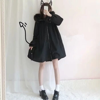 可爱毛呢斗篷