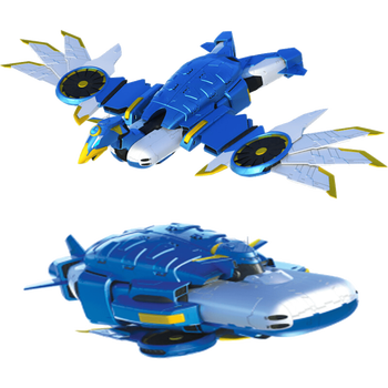 2,【送蜡笔24支】智尊神兽金刚玩具4全套装青龙雄狮凤凰鲲鹏6