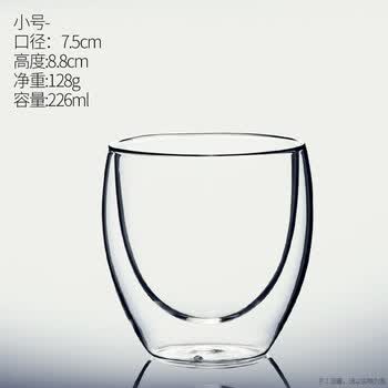 九土玻璃杯301-400ml，201-300ml