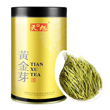 2,天旭 黃金芽茶葉 安吉白茶 綠茶2019新茶 黃金葉白茶雨前特級