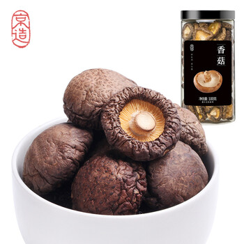 京造  南北干货 山珍菌菇香菇100g/瓶