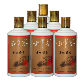 红军渡53%375mL-500mL，500 酱香型，酱香