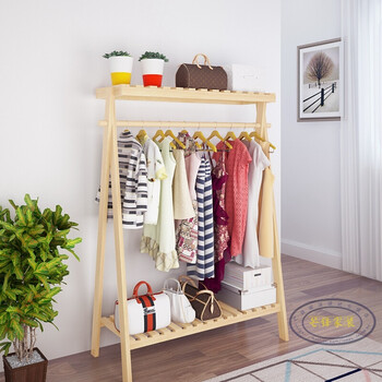 简约实木衣帽架，让你告别凌乱感