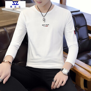 尊威仕（ZUNWEISHI） 短袖 男士T恤 954白色  XL，L，M，XXL，XXXL
