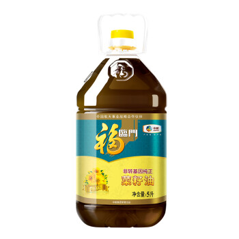 福临门 食用油 非转基因 纯正菜籽油5L  中粮出品