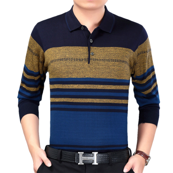 卡漫森（KaManSen） 长袖 男士T恤 2-38蓝色 
